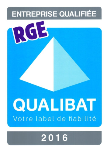 certification qualibat RGE 2016
