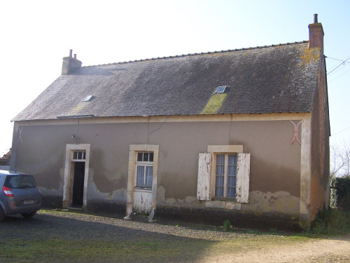 ravalement facade ancienne piquetage degrossi 